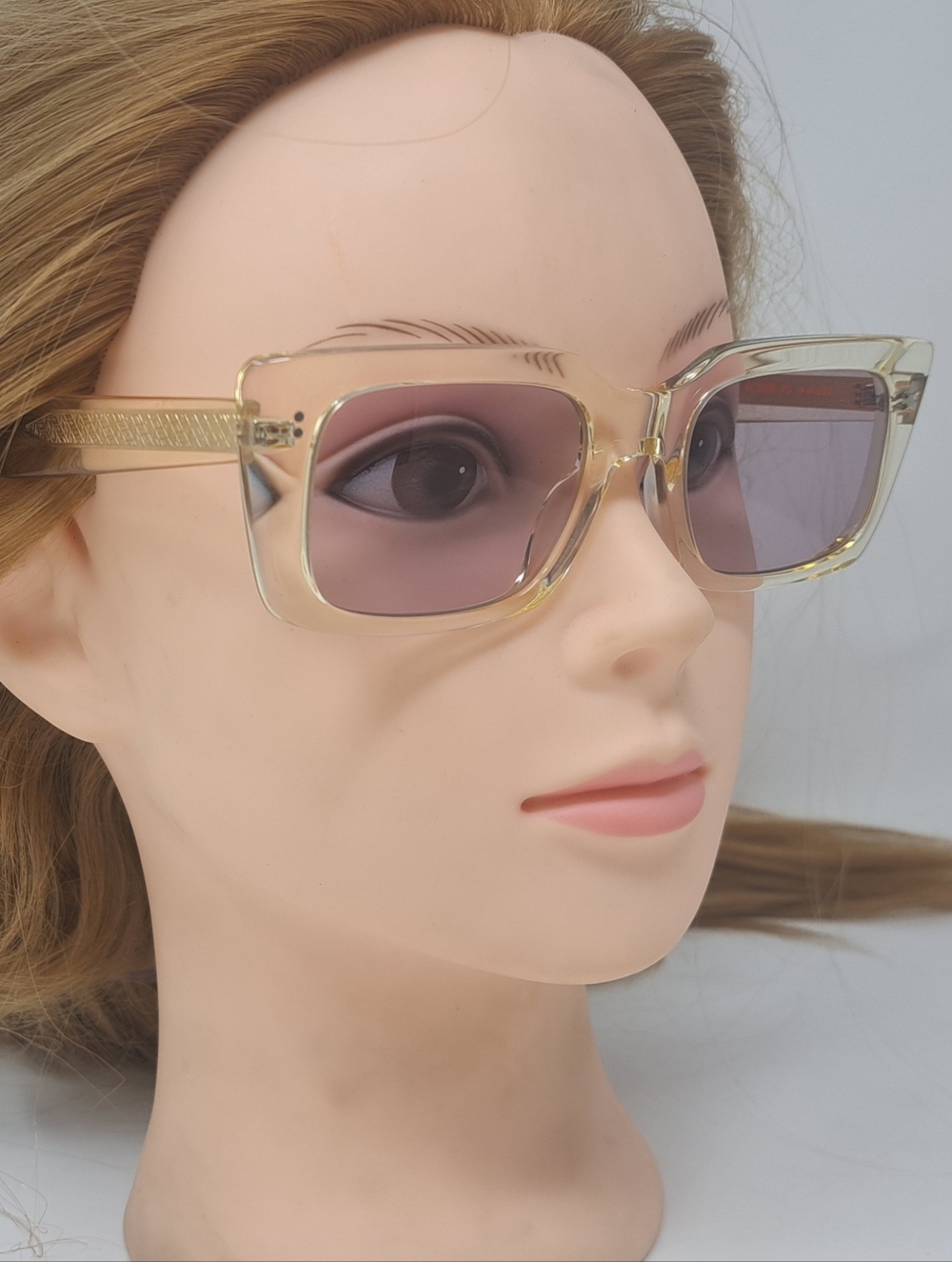 NEW Garrett Leight California Sunglasses Pure Glass Rectangle GL3030 49-21-135